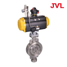 steam control Pneumatic Double Triple Eccentric Butterfly Valve